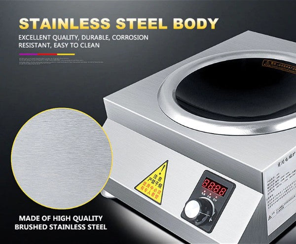 Commercial Kitchen Induction Cooker 6000W