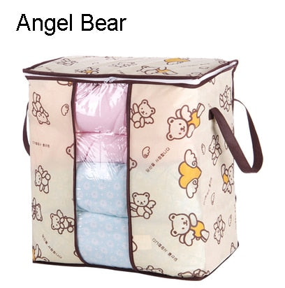 Non-Woven Portable Clothes Storage Bag