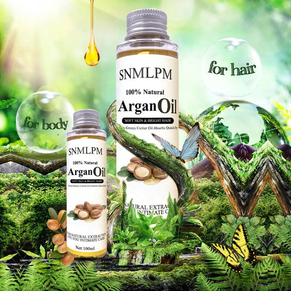 Argan Oil for Hair, Skin, Nails, Cuticles, Face