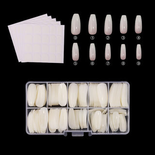 Buy 300natural100glue 100-600pcs False Nails