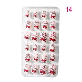 Buy color-14 Kids Easy Apply Salon Girl Nail Art