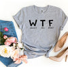 WTF Where's the Food? T-Shirt