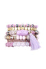 Boho Tassel Charm Bracelet