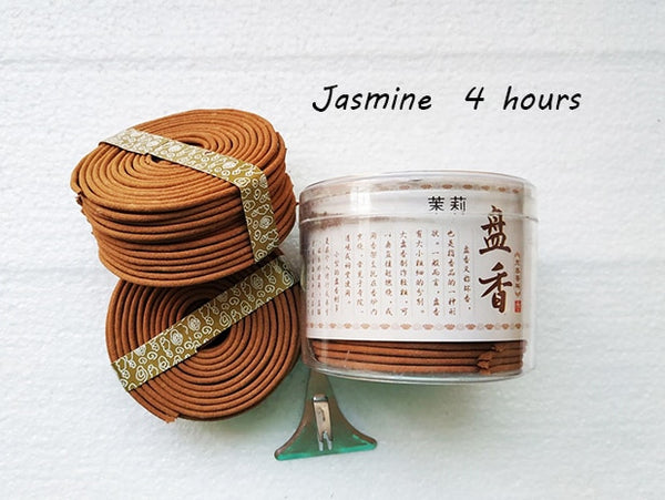 T 48pcs/Box Natural Coil Incense Aromatherapy Fragrance Indoors Indian Buddhist Sandalwood Incense Without Censer - Webster.direct