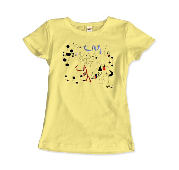 Joan Miro Woman Dreaming of Escape 1945 Artwork T-Shirt