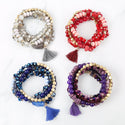 Boho Tassel Charm Bracelet