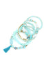 Boho Tassel Charm Bracelet