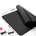 185cm Enlarged Fitness Mat Yoga Mat Men Gym Exercise Mat Esterilla Yoga Tapete Pad Lengthen Non-Slip for Beginner With Yoga Bag