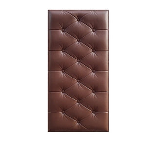 Buy coffee 3D Faux Leather PE Foam Wall Sticker